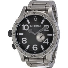 Nixon 51-30 Antique Silver/Black Watch A057479