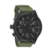 Nixon 51-30 Pu A058 1042 Matte Black/surplus Watch