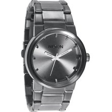 Nixon Cannon Gunmetal Analog Watch