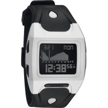 Nixon Lodown Watch (Black/White) O/S :: Black/White