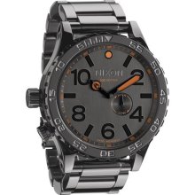 Nixon Men's 51-30 A0571235-00 Black Stainless-Steel Swiss Quartz Watch