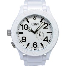 Nixon Men's '51-30' White Rubber Watch