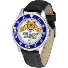 North Carolina A & T Aggies Competitor Men's Watch by Suntime