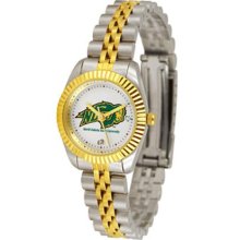 North Dakota State Bison NDSU Womens 23Kt Gold Watch