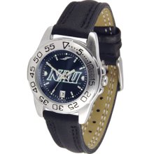 Northern Arizona Lumberjacks Sport Leather Band AnoChrome-Ladies Watch