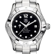 NYU TAG Heuer Watch - Women's Aquaracer w/ Black Diamond Dial