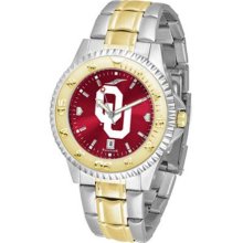 Oklahoma Sooners OU Mens Two-Tone Anochrome Watch