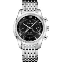 Omega Men's De Ville Black Dial Watch 431.10.42.51.01.001