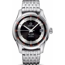 Omega Men's De Ville Hour Vision Black Dial Watch 431.30.41.21.01.001