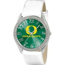 Oregon Ducks Ladies Glitz Watch