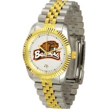 Oregon State Beavers OSU Mens Steel Executive Watch