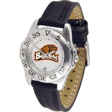 Oregon State Beavers OSU Womens Leather Wrist Watch