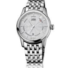 Oris Men's Artelier Silver Dial Watch 745-7666-4051-07-8-23-77