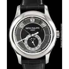 Patek Philippe 5205 18k Calendar Black Dial Automatic