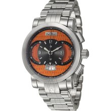 Paul Picot Men's Technograph Wild 44 mm Watch P0334-2Q-SG-L9201-SB