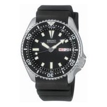 Pedre SKX173-B - Seiko - Dive Watches Men's Silver-tone Dive Watch