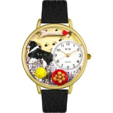 Personalized Border Collie Unisex Watch - Black Padded