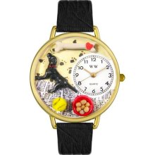 Personalized Labrador Retriever Unisex Watch - Black Padded