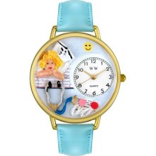 Personalized Nurse Angel Unisex Watch - Black Padded