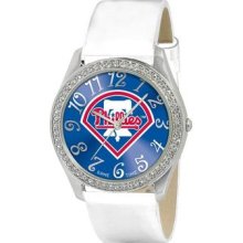 Philadelphia Phillies Women's Glitz Analog Patent Leather Watch