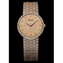 Piaget Tradition Pink Gold Diamond Watch G0A34149