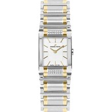 Pierre Petit Women's P-794F Serie Laval Two-Tone Square Case Diam ...