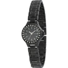 Pilgrim Ladies Watch, Black Metal, Black Quartz Analogue 780-249