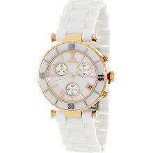 Precimax Women's White Ceramic 'Lily Elite' Watch (PX13189)