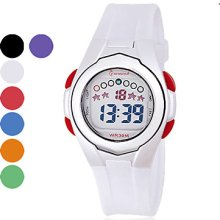 PU Women's Chronograph Digital Automatic Casual Watches (Assorted Color)