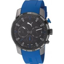 PU103051002 Puma Essence Chrono Black Blue Watch