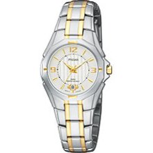 Pulsar Bracelet Collection Two-tone Steel Silver Dial Women's watch #PXT796