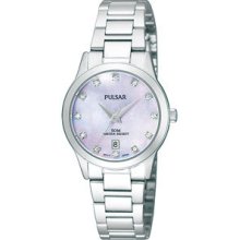 Pulsar Ladies Everyday Watch Mother Of Pearl Dial Ph7311x1