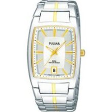 Pulsar Men`s Collection Dress Watch W/Date Calendar