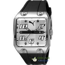 Puma Fender Silver Grey Dial Mens Watch PU102211001