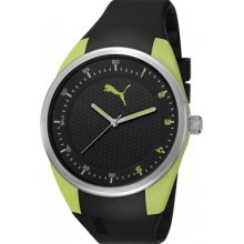 Puma Pu911001005 Fusion Black Green Watch