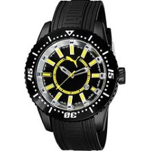 Puma Rim Date Black Dial Men's watch #PU102121003