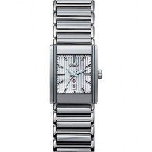 Rado Men's 'Integral' Ceramic/ Steel Date Automatic Watch