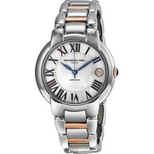 Raymond Weil Jasmine Automatic Silver Dial Two-tone Stainless Steel Ladies Watch