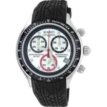 Roberto Bianci 7026Rbgun Sil Men'S 7026Rbgun Sil Quot Professional Commando Quot Chronograph Rubber Watch