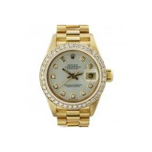 Rolex 69178 President Diamond Dial Diamond Bezel Watch