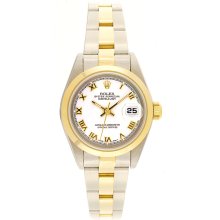 Rolex Datejust Ladies Steel/Gold Automatic Watch 69163