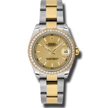 Rolex Datejust Midsize Diamonds 178383 chio