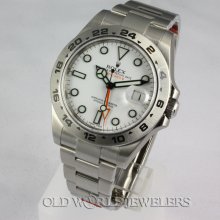 Rolex stainless steel rolex explorer ii ref 216570