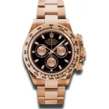 Rolex Watches Daytona Everose Gold Bracelet 116505 bk