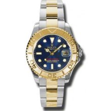 Rolex Watches YachtMaster MidSize Steel and Gold 168623 bl