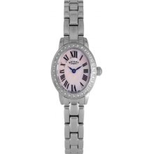 Rotary Ladies Mother of Pearl Dial Steel Bracelet LB02890/07 Watch