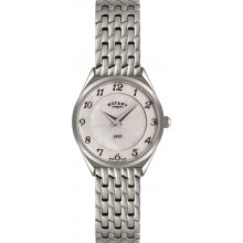 Rotary Lb08000-18 Ladies Ultra Slim Watch