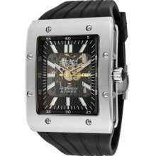 Rotary Watches Men's Editions Automatic Partially See Thru Dial Silver