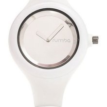 RumbaTime Women's Jane Analog - White/Silver - One Size