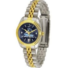 San Diego Toreros Ladies Gold Dress Watch